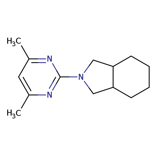 2-(4,6-dimethylpyrimidin-2-yl)-octahydro-1H-isoindole