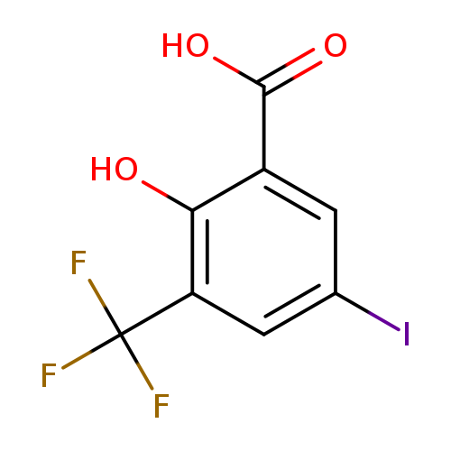 2-Hydroxy-5-iodo-3-(trifluoromethyl)benzoic acid