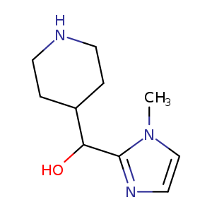 (1-Methyl-1H-imidazol-2-yl)(4-piperidinyl)methanol dihydrochloride hydrate
