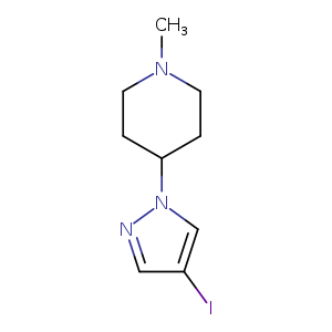 4-(4-IODO-1H-PYRAZOL-1-YL)-1-METHYLPIPERIDINE