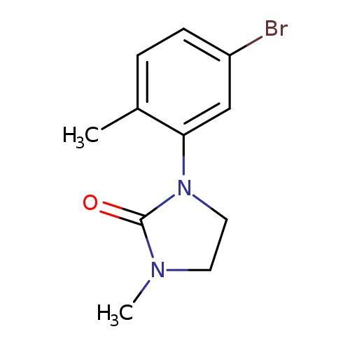 1-(5-Bromo-2-methyl-phenyl)-3-methyl-imidazolidin-2-one