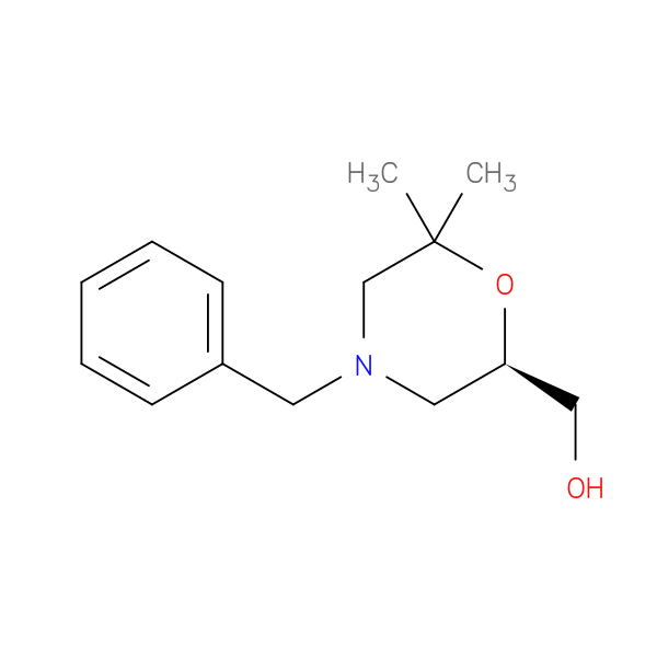 (R)-(4-Benzyl-6,6-dimethylmorpholin-2-yl)methanol