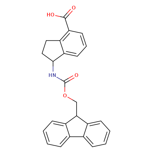 1-({[(9H-fluoren-9-yl)methoxy]carbonyl}amino)-2,3-dihydro-1H-indene-4-carboxylic acid