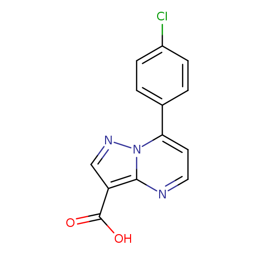 7-(4-Chlorophenyl)pyrazolo[1,5-a]pyrimidine-3-carboxylic acid
