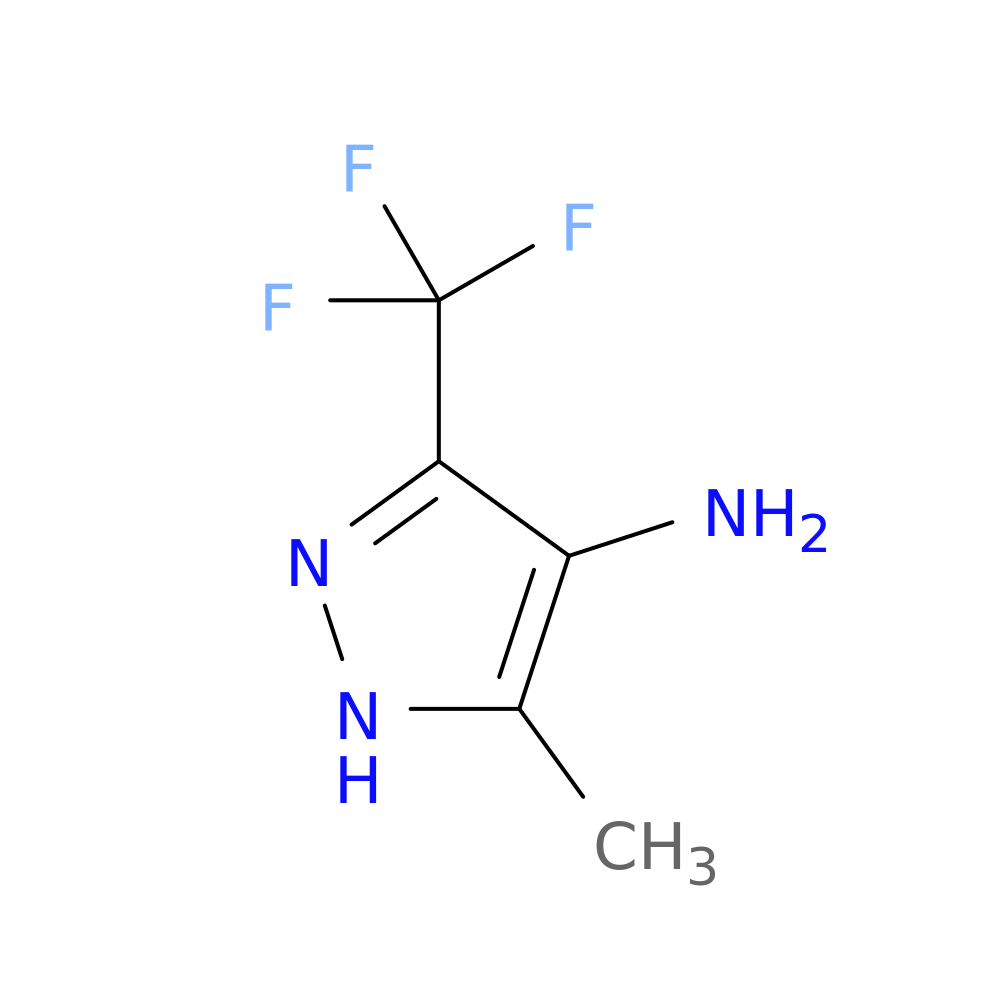 3-methyl-5-(trifluoromethyl)-1H-pyrazol-4-amine