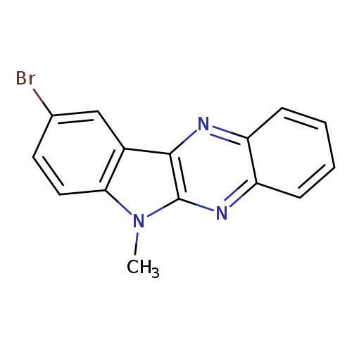 9-bromo-6-methyl-6H-indolo[2,3-b]quinoxaline