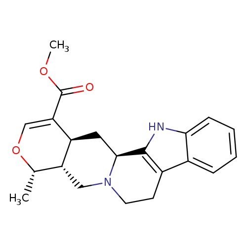 methyl (1S,15R,16S,20S)-16-methyl-17-oxa-3,13-diazapentacyclo[11.8.0.0^{2,10}.0^{4,9}.0^{15,20}]henicosa-2(10),4,6,8,18-pentaene-19-carboxylate
