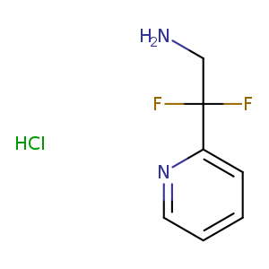 2,2-difluoro-2-(2-pyridyl)ethanamine;hydrochloride