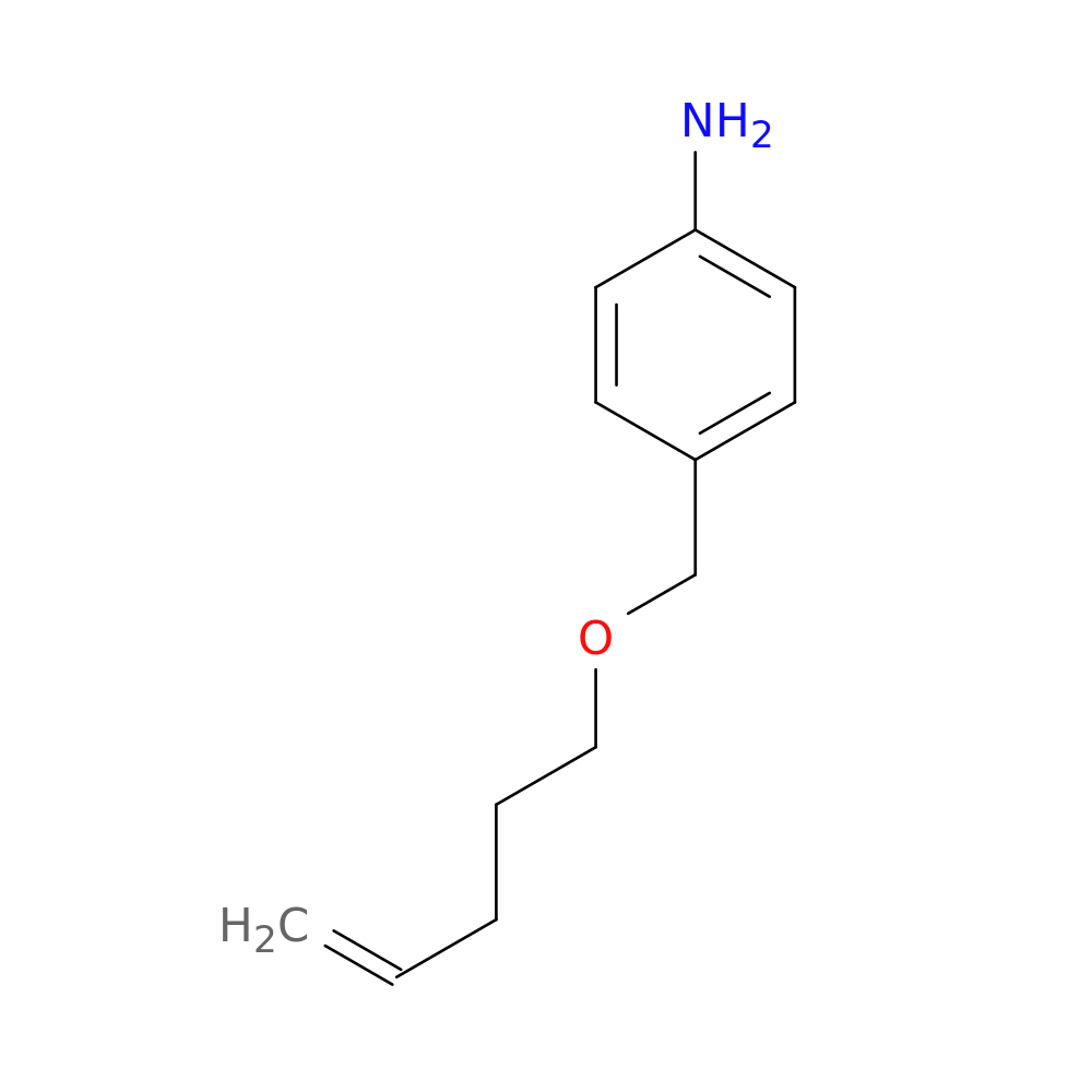 4-[(pent-4-en-1-yloxy)methyl]aniline