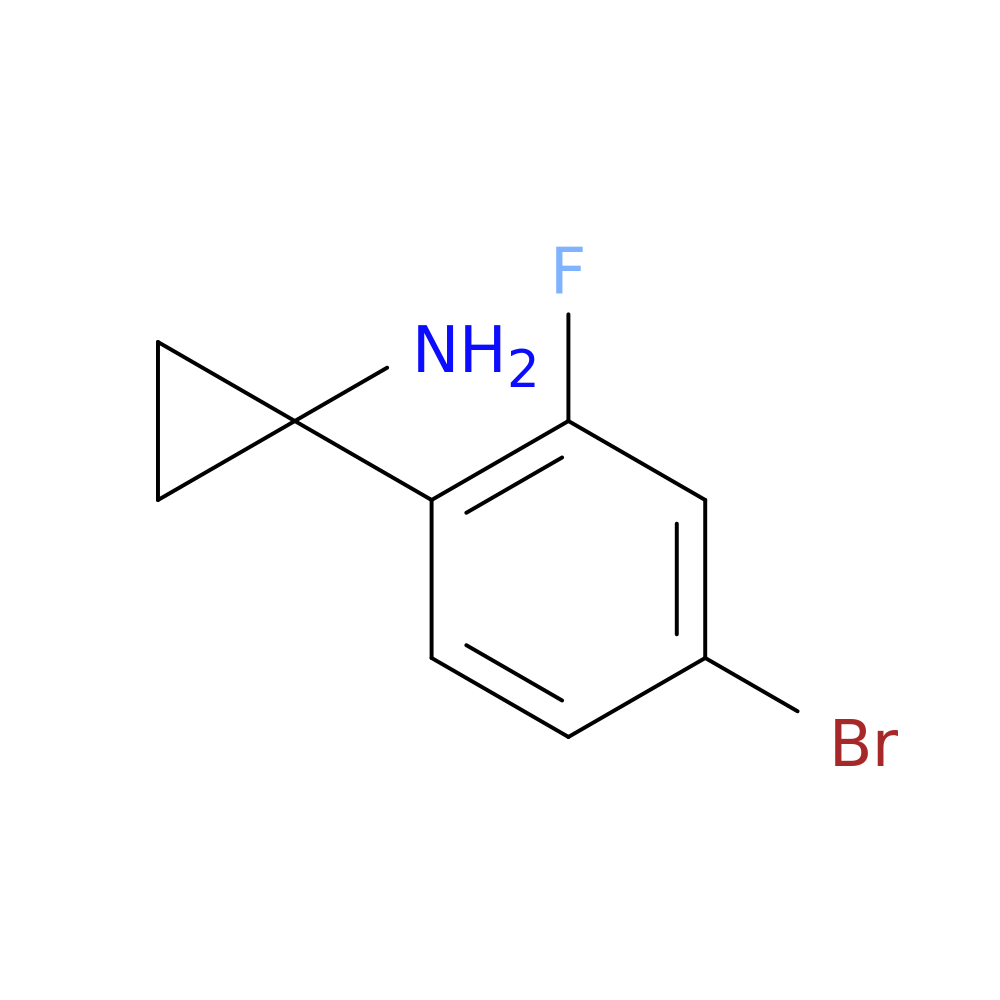 1-(4-Bromo-2-Fluorophenyl)Cyclopropanamine