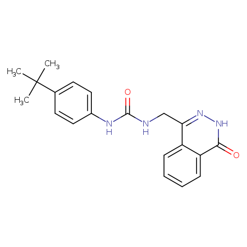 1-(4-tert-butylphenyl)-3-[(4-oxo-3,4-dihydrophthalazin-1-yl)methyl]urea