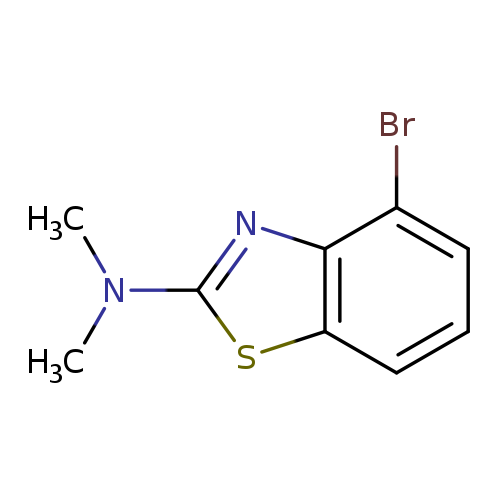 4-bromo-N,N-dimethyl-1,3-benzothiazol-2-amine