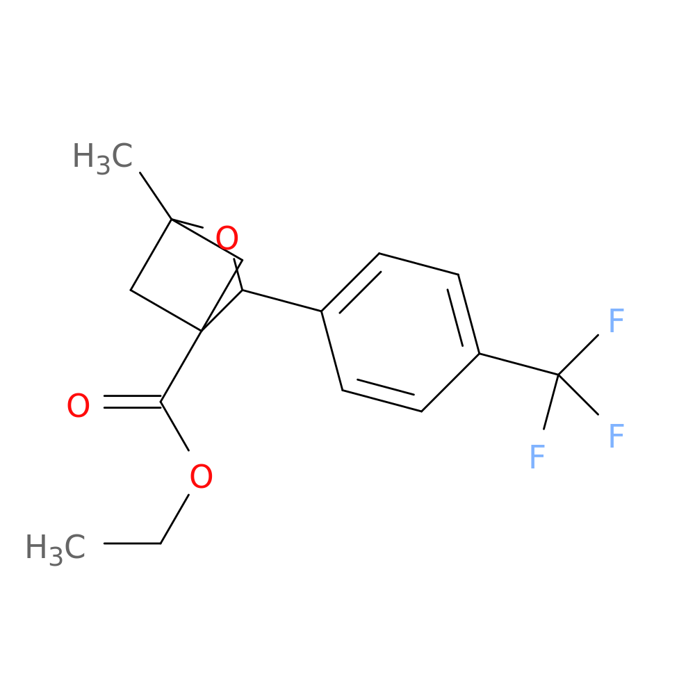 ethyl 1-methyl-3-[4-(trifluoromethyl)phenyl]-2-oxabicyclo[2.1.1]hexane-4-carboxylate