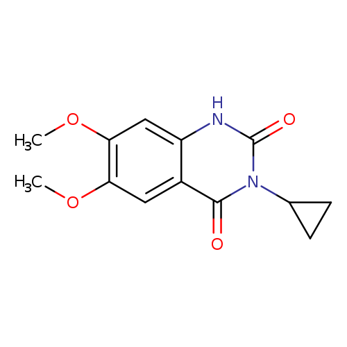 3-Cyclopropyl-6,7-dimethoxy-1H-quinazoline-2,4-dione