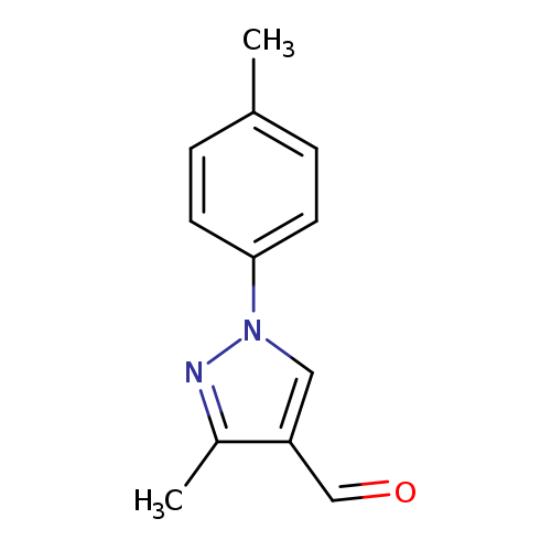 3-Methyl-1-p-tolyl-1h-pyrazole-4-carbaldehyde