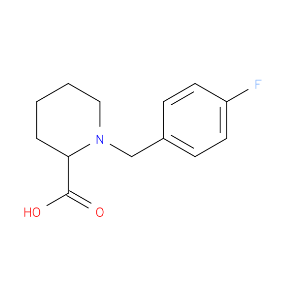 1-(4-Fluorobenzyl)piperidine-2-carboxylic acid