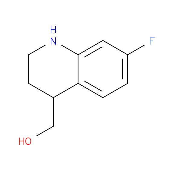 (7-fluoro-1,2,3,4-tetrahydroquinolin-4-yl)methanol