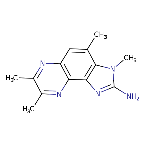 3H-Imidazo[4,5-f]quinoxalin-2-amine, 3,4,7,8-tetramethyl-