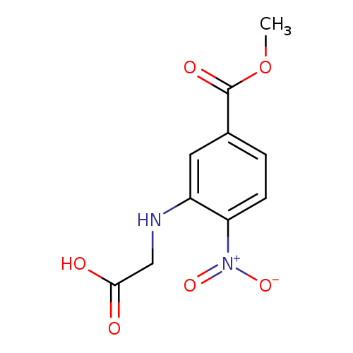 2-{[5-(methoxycarbonyl)-2-nitrophenyl]amino}acetic acid
