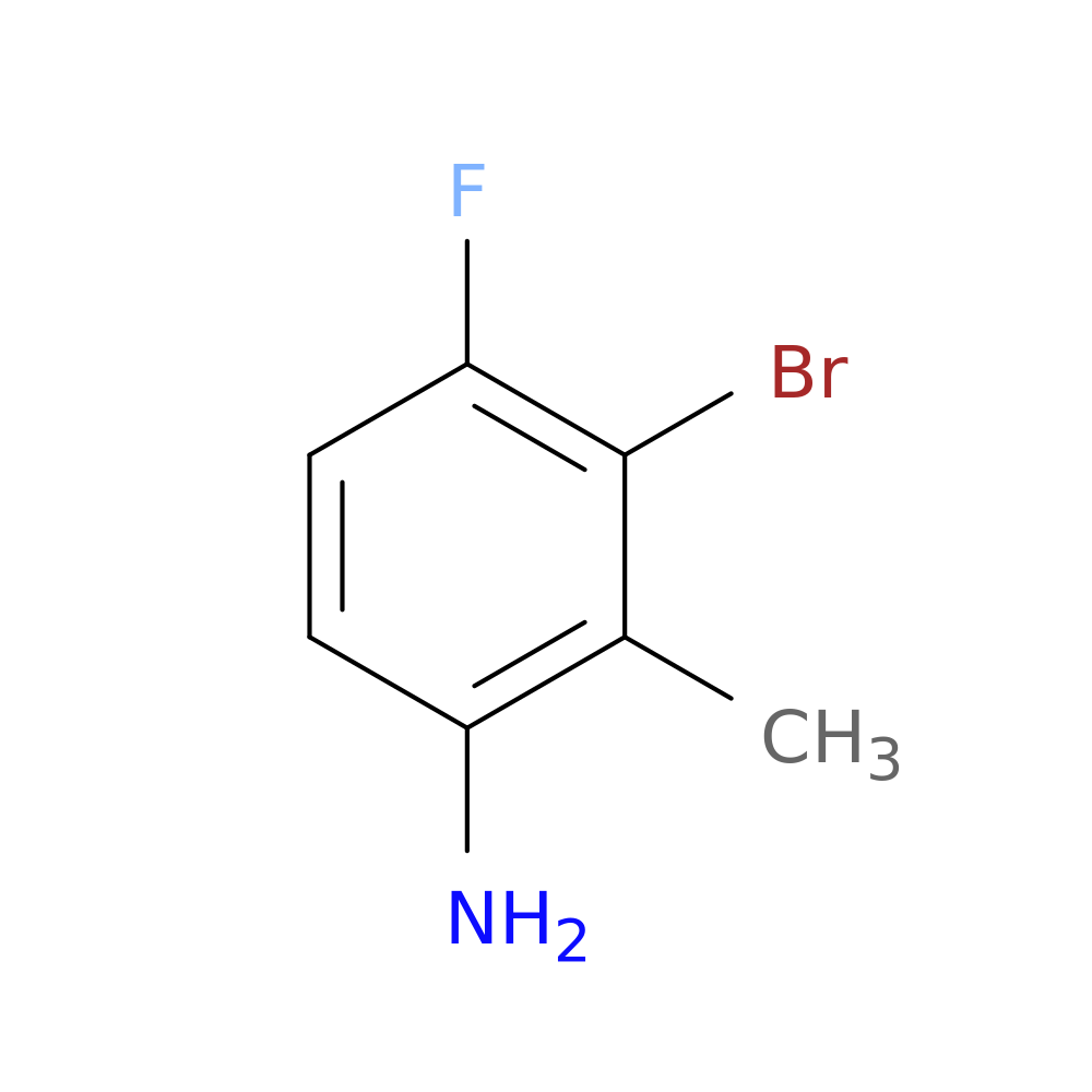 3-Bromo-4-fluoro-2-methylaniline