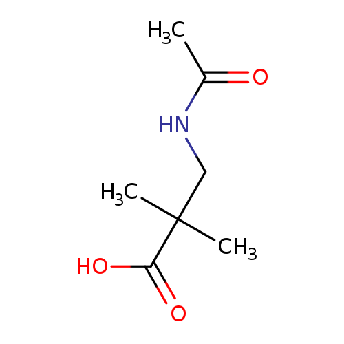 3-Acetamido-2,2-dimethylpropanoic acid