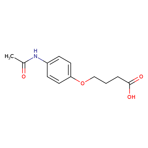 4-(4-Acetamidophenoxy)butanoic acid