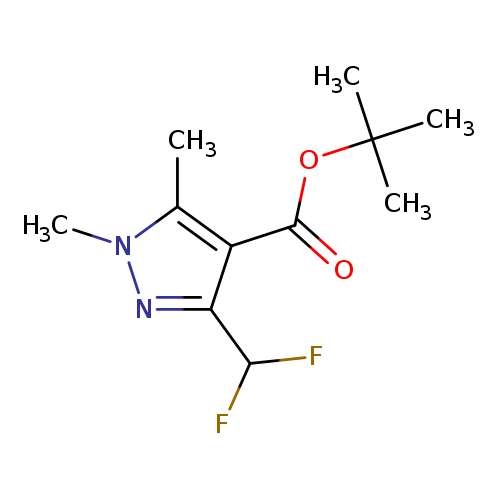 tert-butyl 3-(difluoromethyl)-1,5-dimethyl-1H-pyrazole-4-carboxylate
