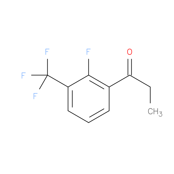 1-Propanone, 1-[2-fluoro-3-(trifluoromethyl)phenyl]-