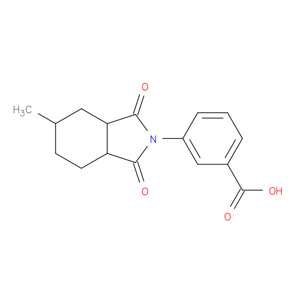 3-(5-Methyl-1,3-dioxooctahydro-2h-isoindol-2-yl)benzoic acid