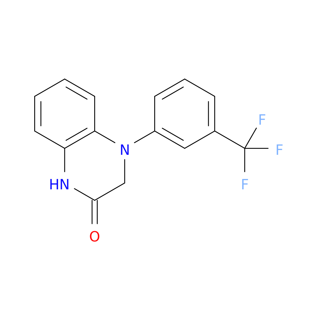 4-[3-(trifluoromethyl)phenyl]-1,2,3,4-tetrahydroquinoxalin-2-one
