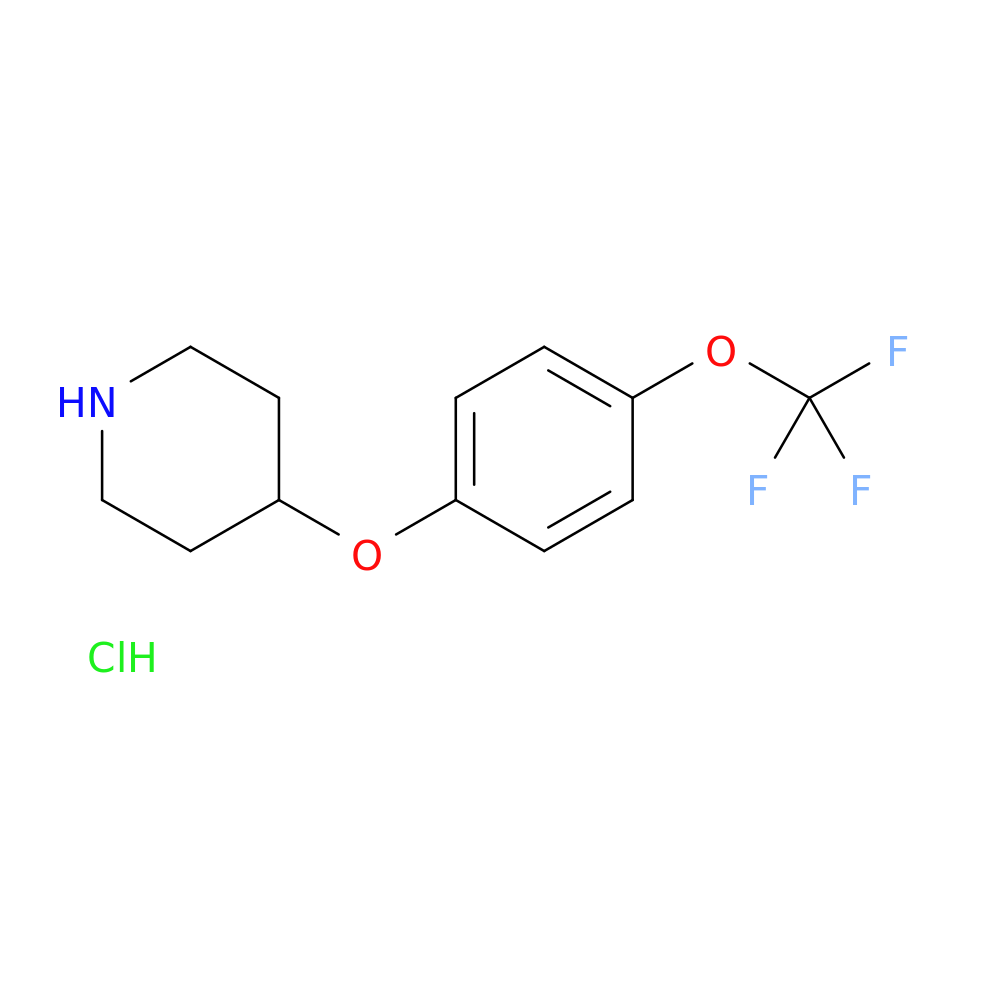 4-(4-(Trifluoromethoxy)phenoxy)piperidine hydrochloride