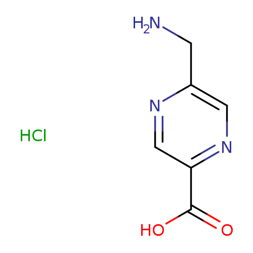 5-(aminomethyl)pyrazine-2-carboxylicacidhydrochloride