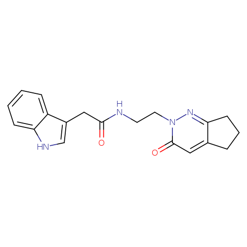 2-(1H-indol-3-yl)-N-(2-{3-oxo-2H,3H,5H,6H,7H-cyclopenta[c]pyridazin-2-yl}ethyl)acetamide