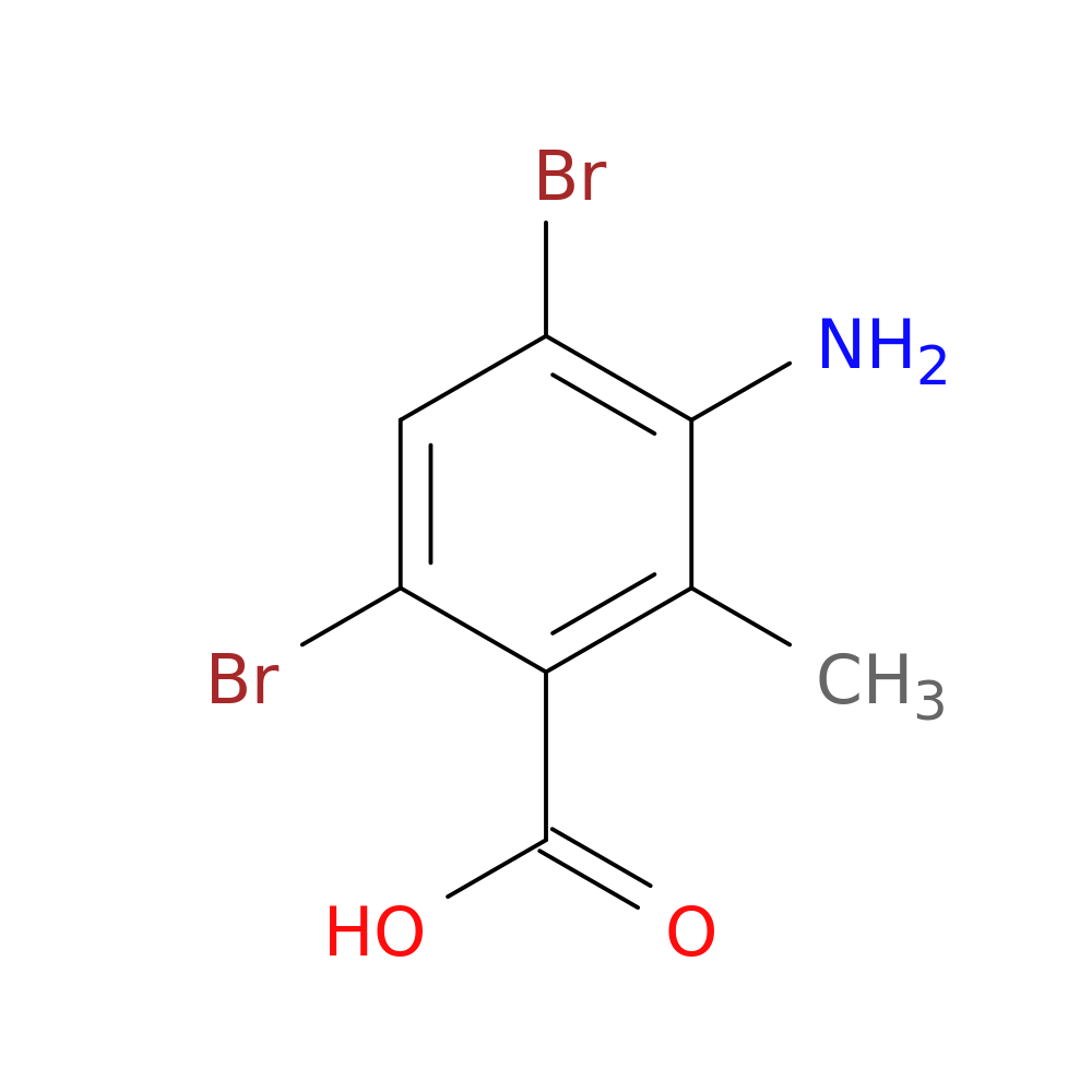 3-Amino-4,6-dibromo-2-methylbenzoic acid