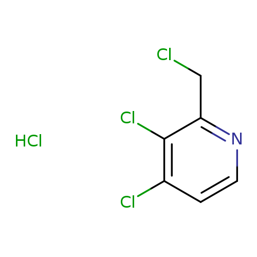 3,4-dichloro-2-(chloromethyl)pyridine hydrochloride