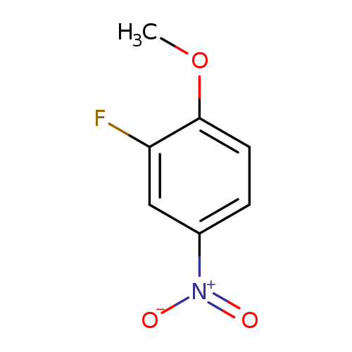 Benzene, 2-fluoro-1-methoxy-4-nitro-