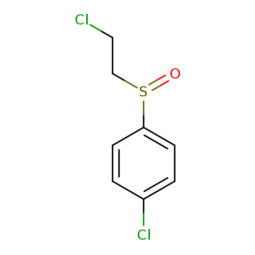 1-chloro-4-(2-chloroethanesulfinyl)benzene
