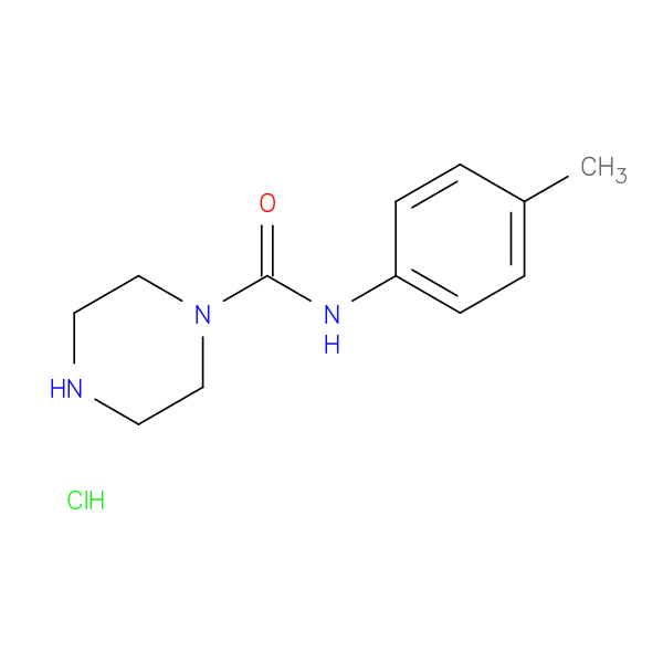 N-(4-methylphenyl)piperazine-1-carboxamide hydrochloride
