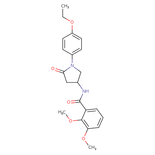 N-[1-(4-ethoxyphenyl)-5-oxopyrrolidin-3-yl]-2,3-dimethoxybenzamide