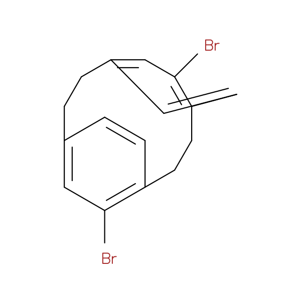 5,12-Dibromotricyclo[8.2.2.24,7]hexadeca-4,6,10,12,13,15-hexaene