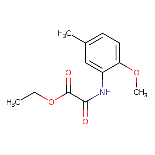 Ethyl 2-((2-methoxy-5-methylphenyl)amino)-2-oxoacetate