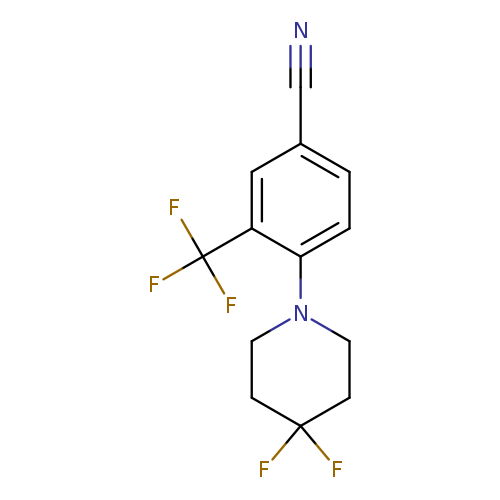 4-(4,4-Difluoropiperidin-1-yl)-3-(trifluoromethyl)benzonitrile