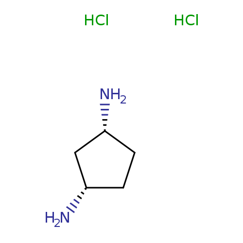 1,3-Cyclopentanediamine, dihydrochloride, cis-