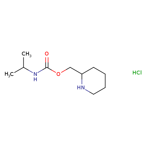 (piperidin-2-yl)methyl N-(propan-2-yl)carbamate hydrochloride