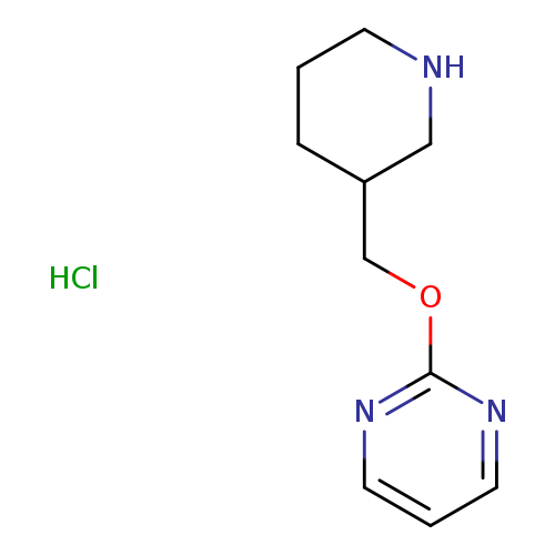 2-(Piperidin-3-ylmethoxy)pyrimidine hydrochloride