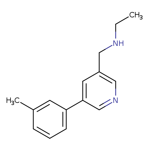 Ethyl({[5-(3-methylphenyl)pyridin-3-yl]methyl})amine