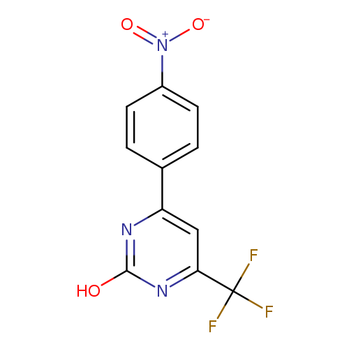 2-Hydroxy-6-(4-nitrophenyl)-4-(trifluoromethyl)pyrimidine