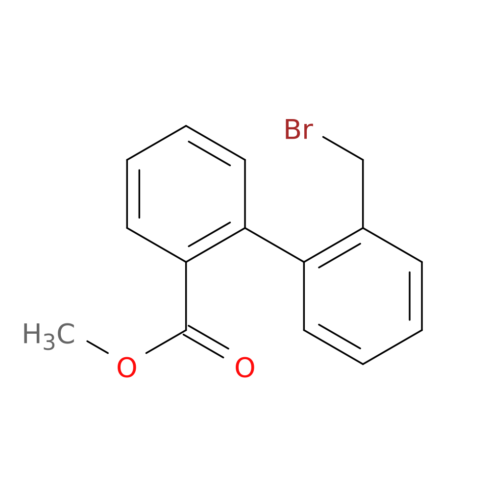 2'-(Bromomethyl)-[1,1'-biphenyl]-2-carboxylic acid methyl ester