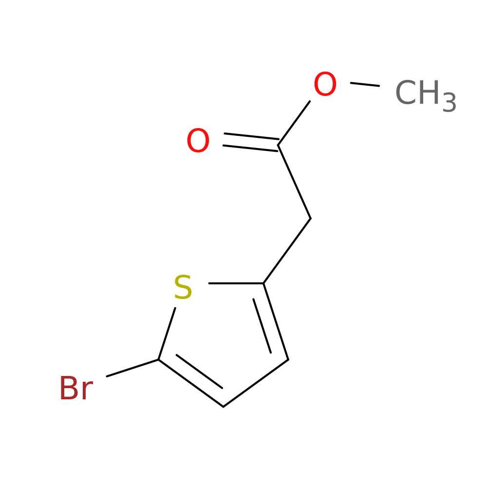 Methyl 2-(5-bromothiophen-2-yl)acetate