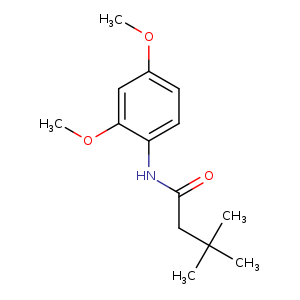 N-(2,4-dimethoxyphenyl)-3,3-dimethylbutanamide